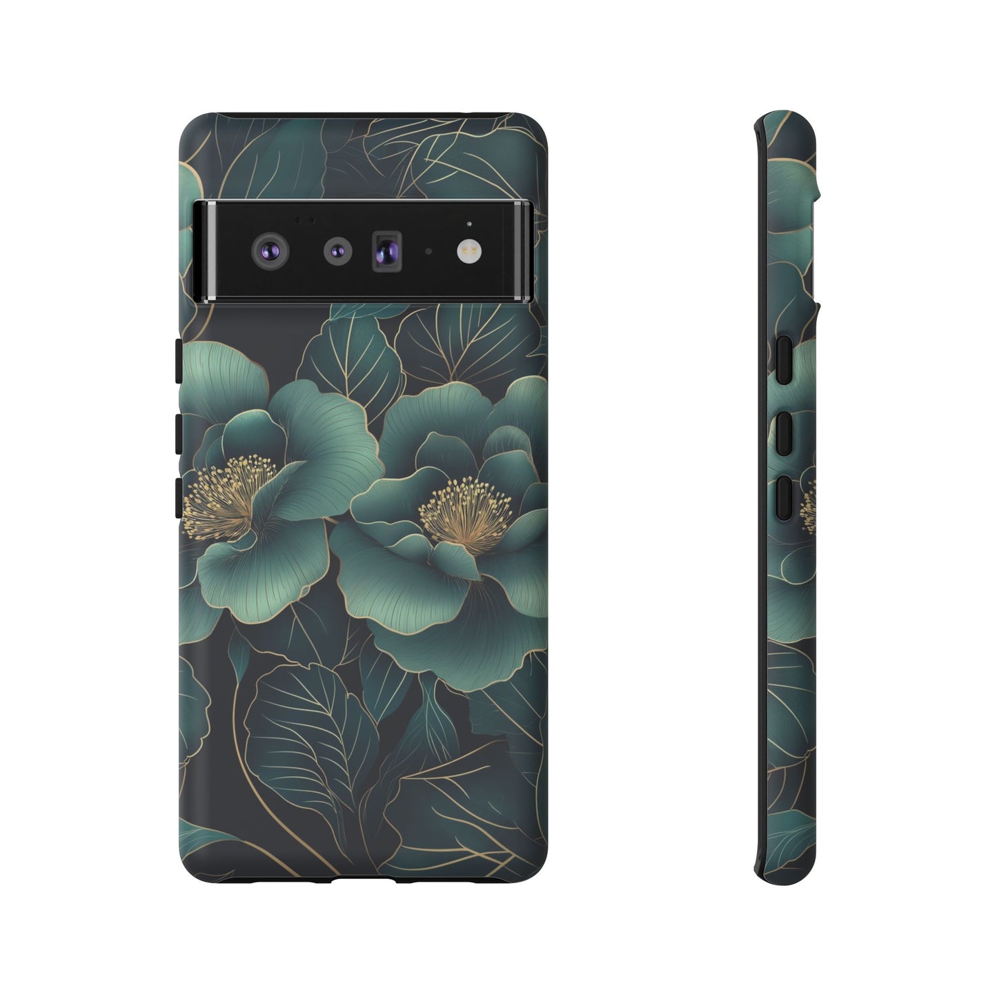 Floral Tough Case | Dual Layer Protection for iPhone, Samsung & Google Pixel