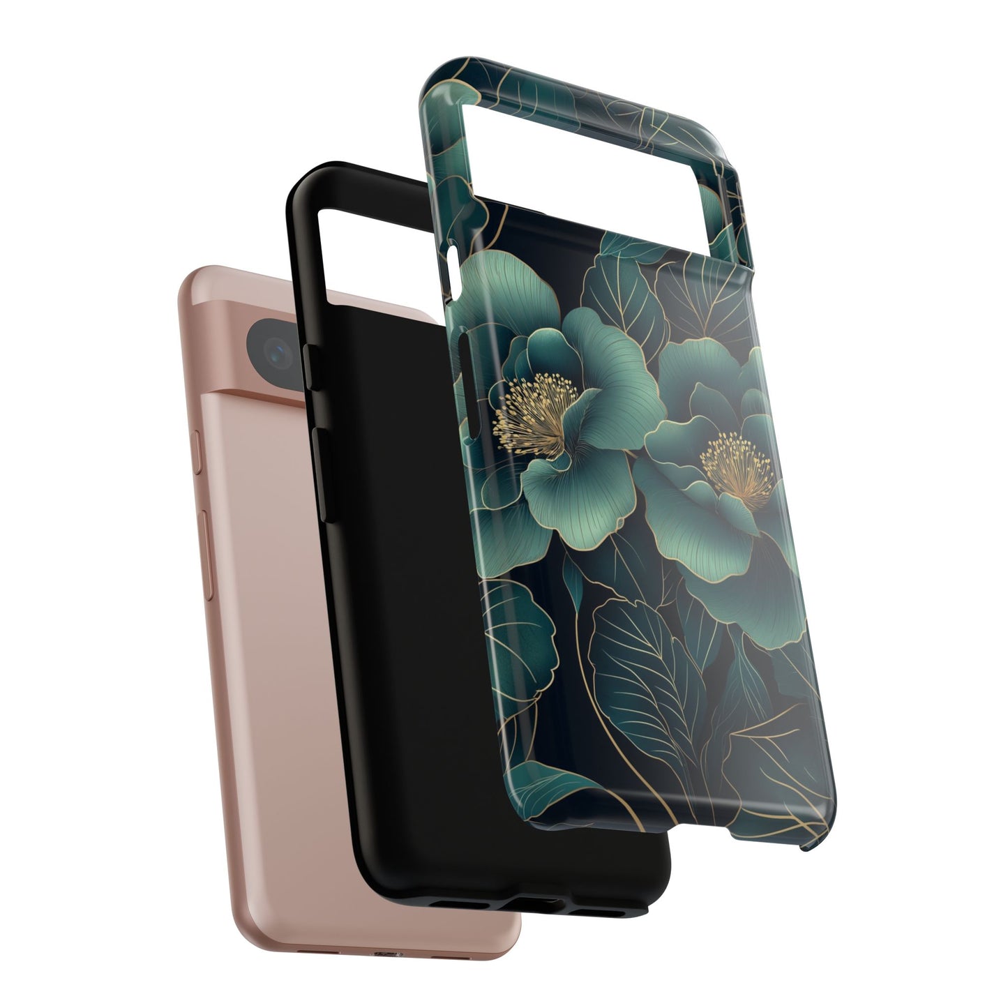 Floral Tough Case | Dual Layer Protection for iPhone, Samsung & Google Pixel