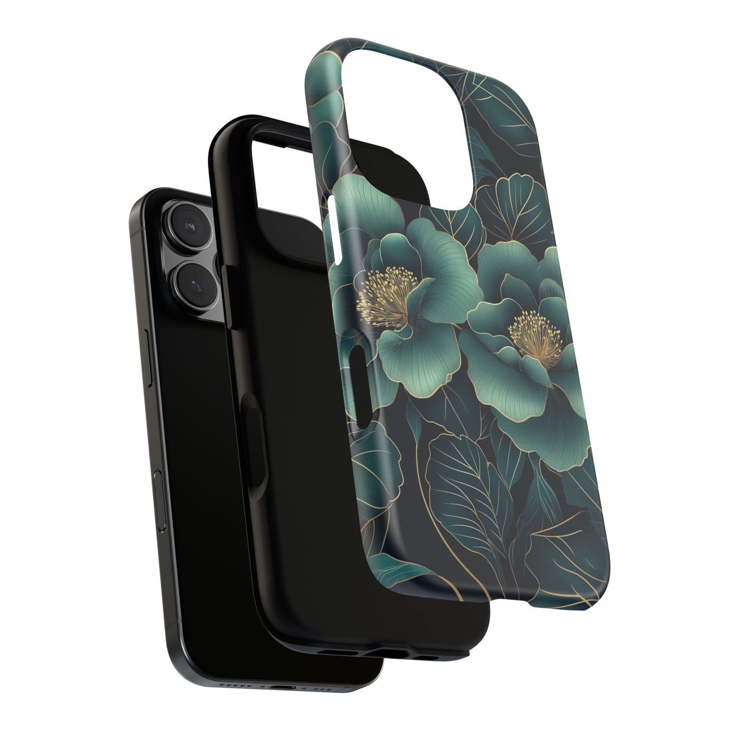 Floral Tough Case | Dual Layer Protection for iPhone, Samsung & Google Pixel