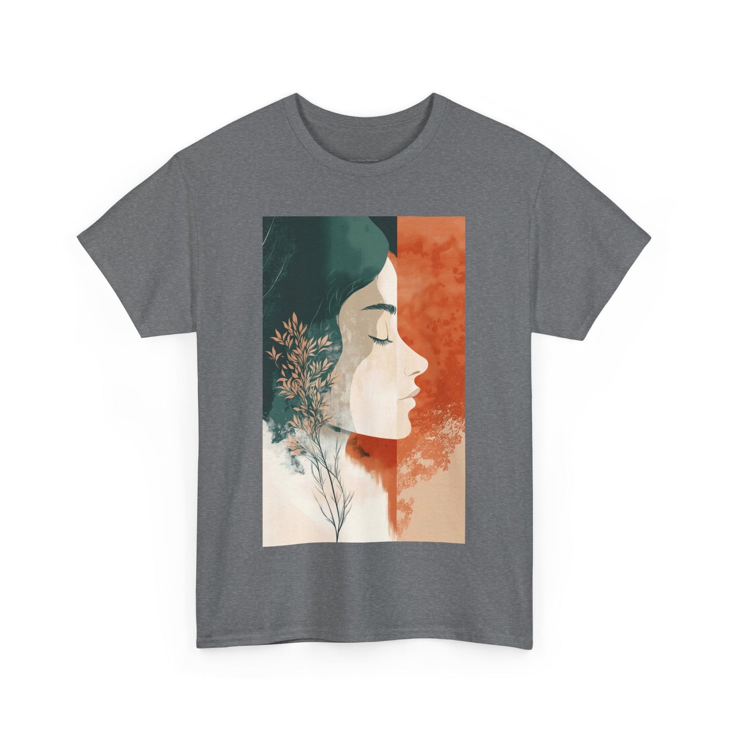 Inner Calm Unisex Heavy Cotton Tee – Zen-inspirierte Kunst für ein friedliches Leben