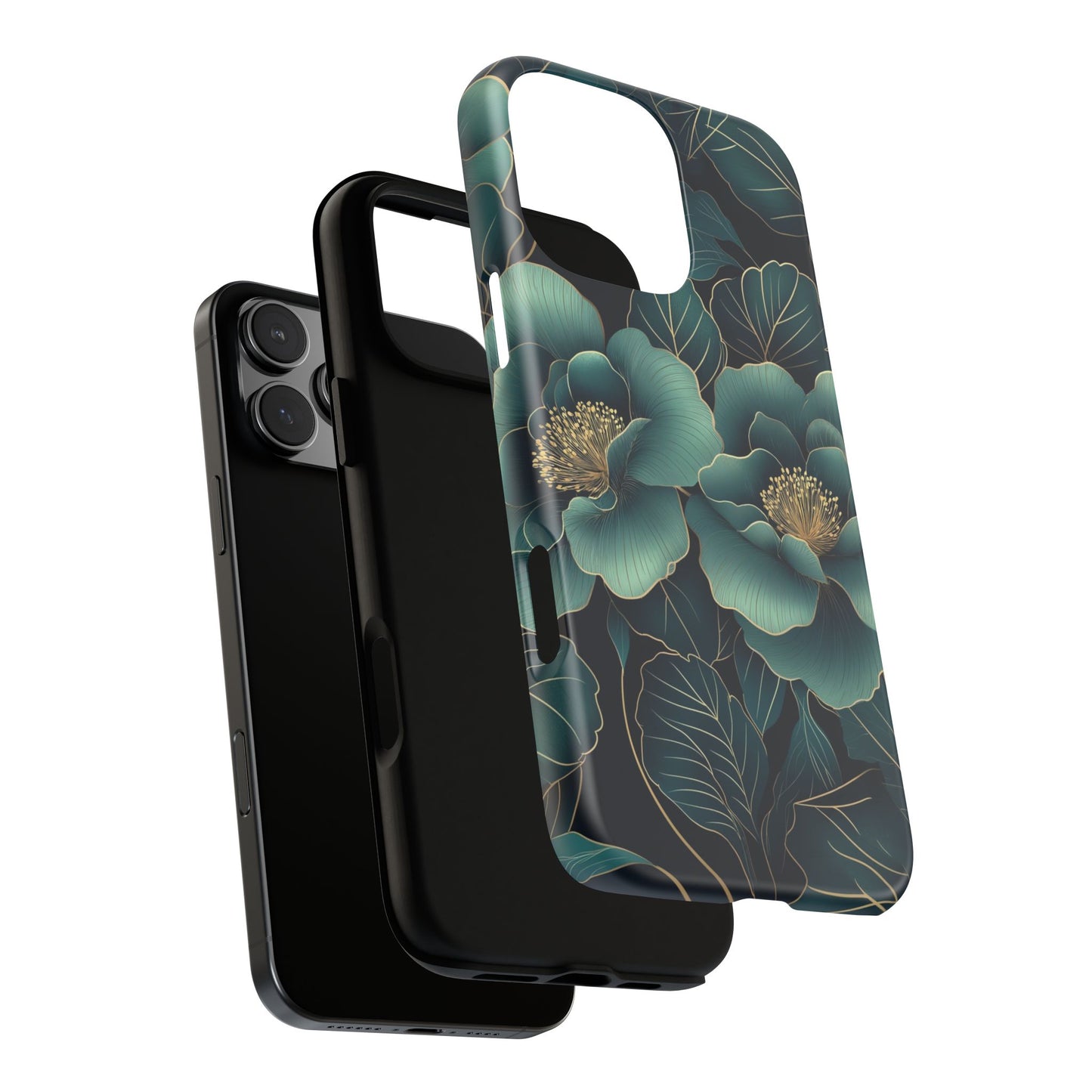 Floral Tough Case | Dual Layer Protection for iPhone, Samsung & Google Pixel