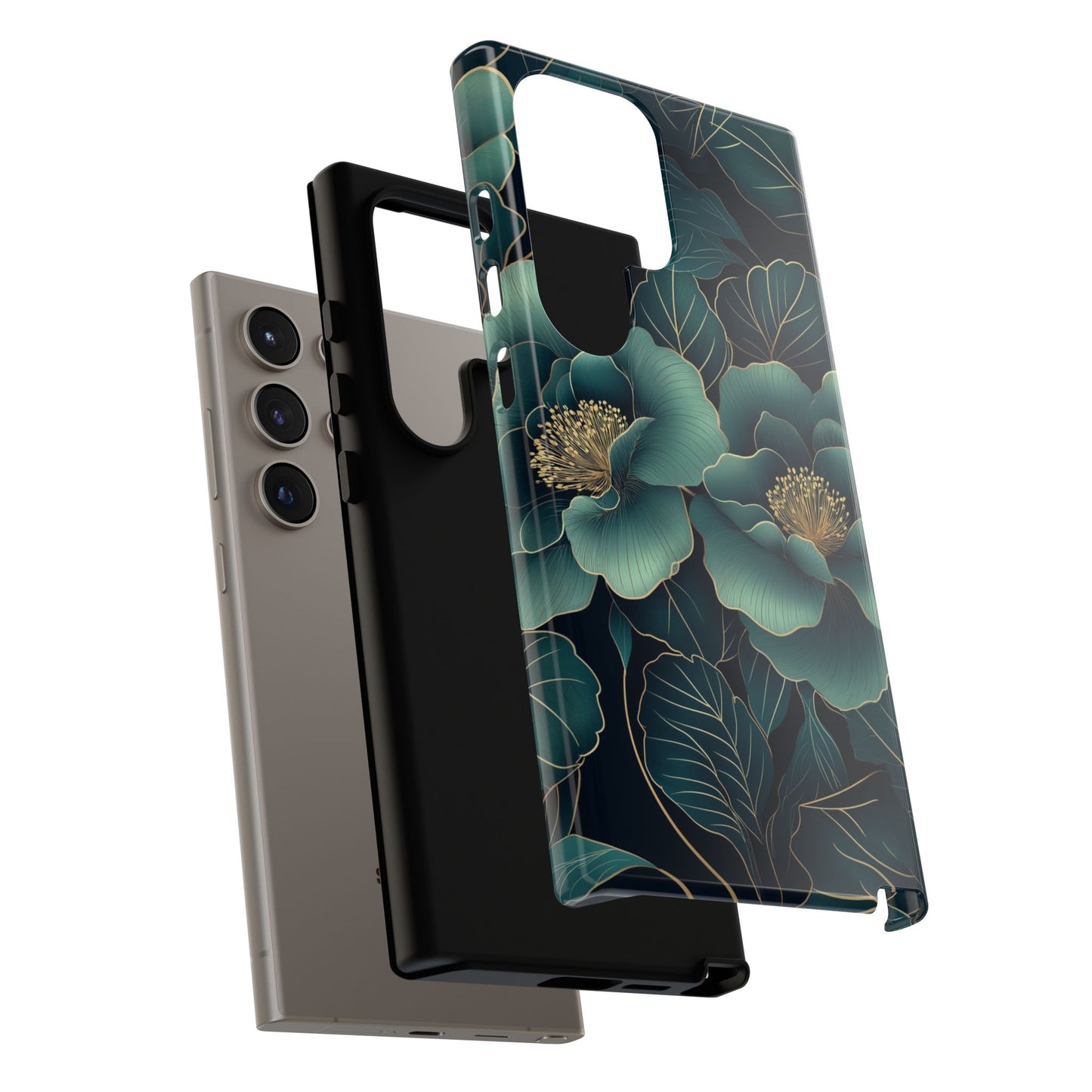 Floral Tough Case | Dual Layer Protection for iPhone, Samsung & Google Pixel