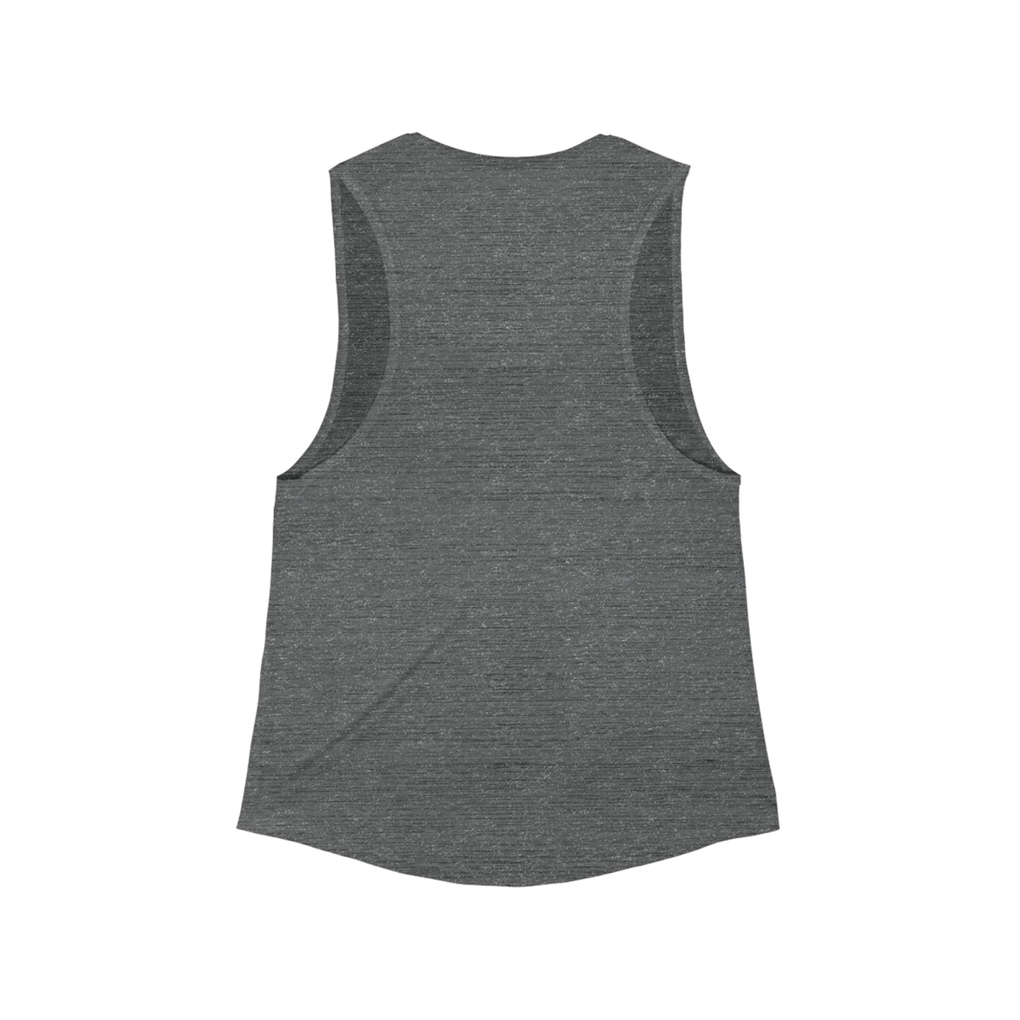 Mindful Glow Women's Flowy Scoop Muscle Tank | Lightweight Relaxed Fit