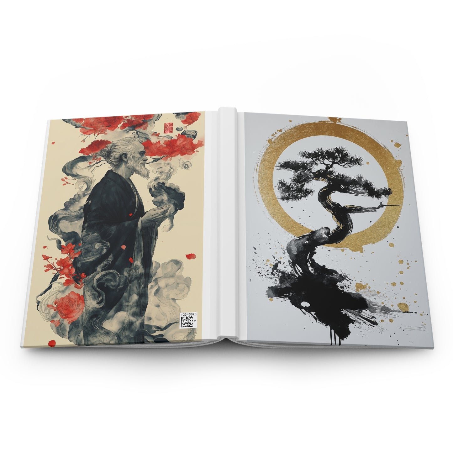 Zen Wisdom Hardcover Journal – Mindful Writing with Artistic Covers