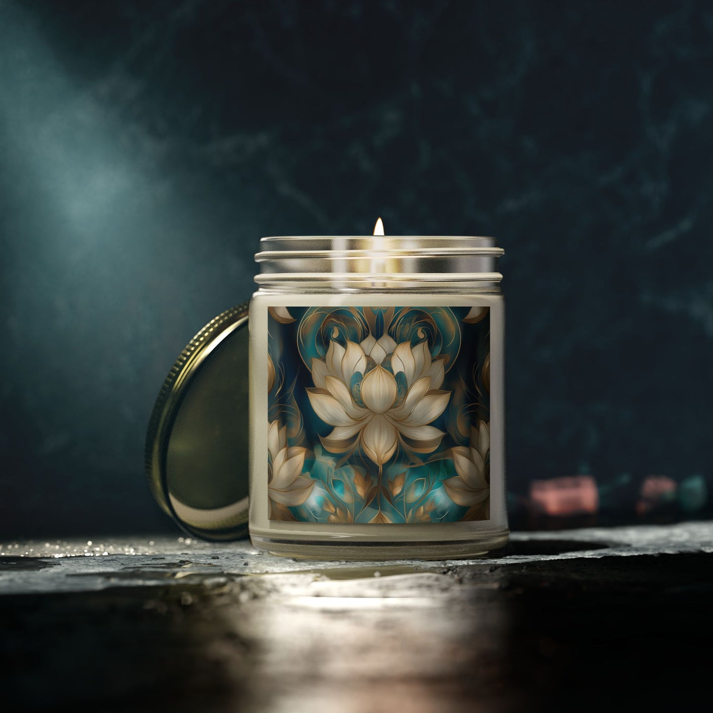 Lotus Bliss Scented Candle