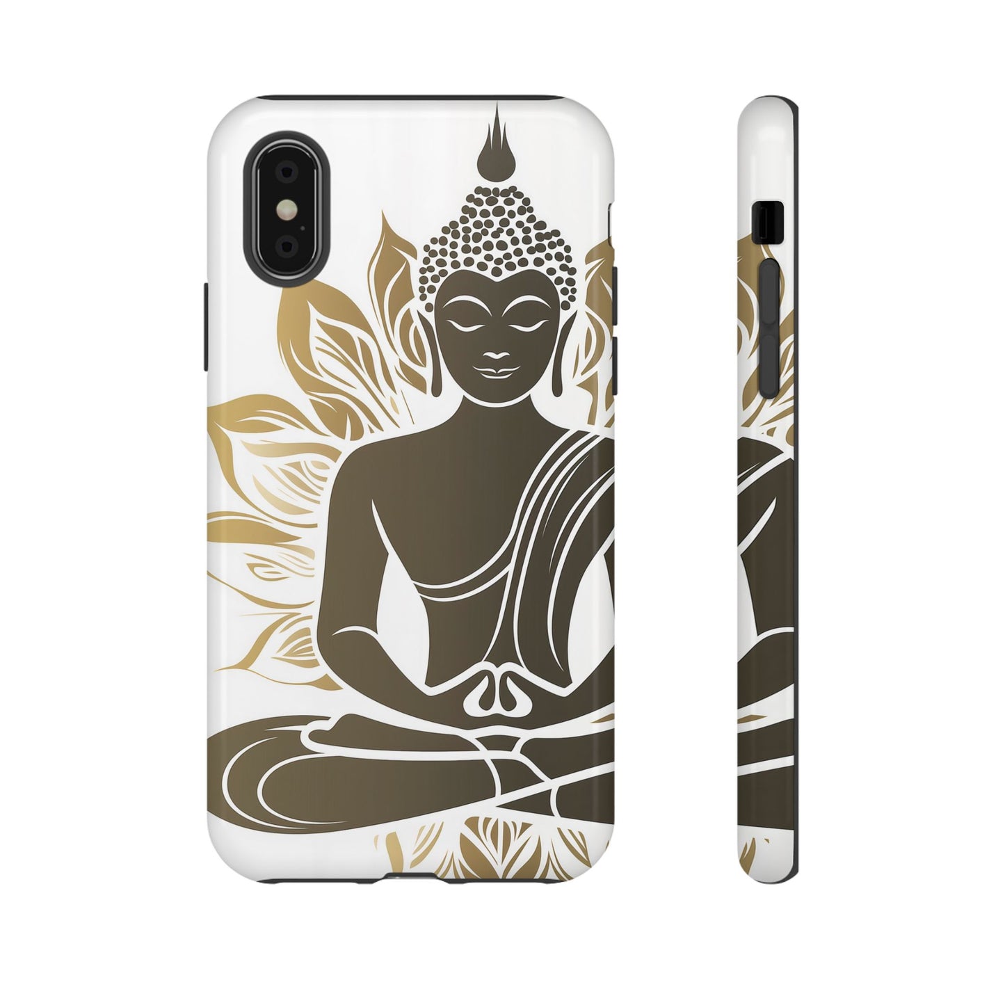 Buddha Serenity Tough Phone Case | Double-Layer Protection