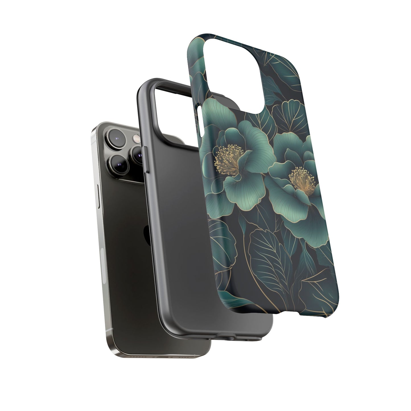 Floral Tough Case | Dual Layer Protection for iPhone, Samsung & Google Pixel