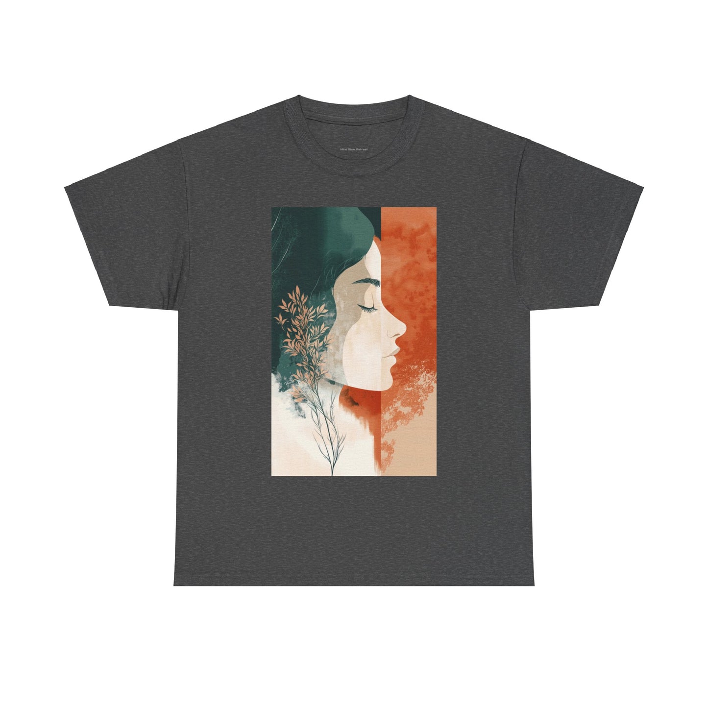 Inner Calm Unisex Heavy Cotton Tee – Zen-inspirierte Kunst für ein friedliches Leben