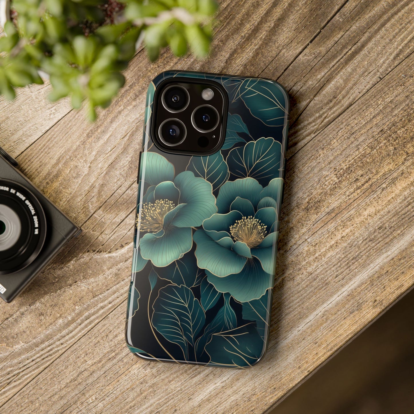 Floral Tough Case | Dual Layer Protection for iPhone, Samsung & Google Pixel