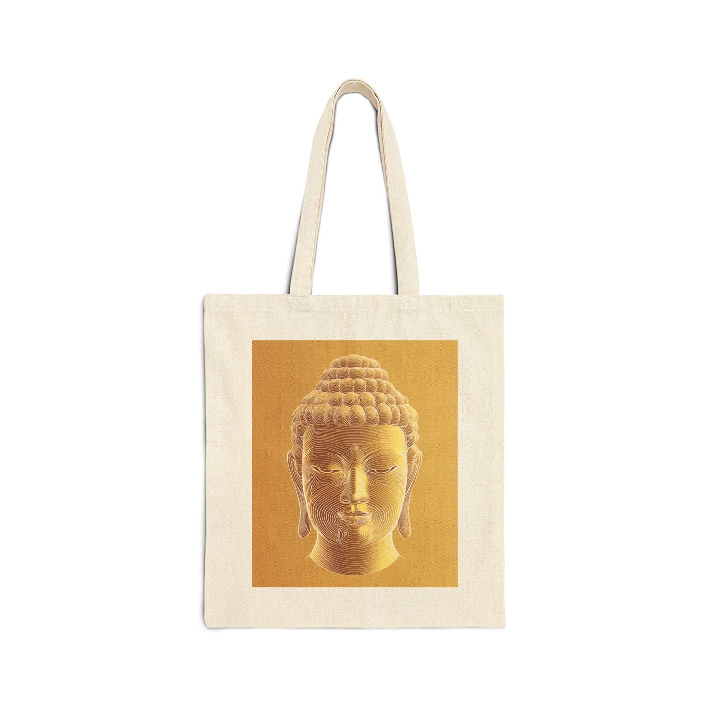 Zen Bliss Cotton Canvas Tote Bag