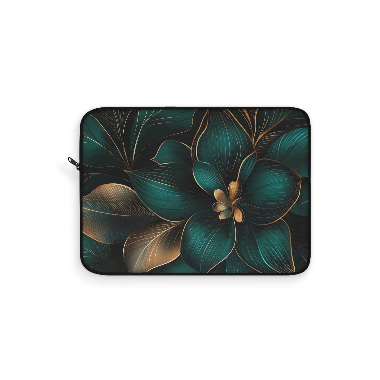 Floral Tranquility Laptop Sleeve | Water-Resistant & Stylish Protection