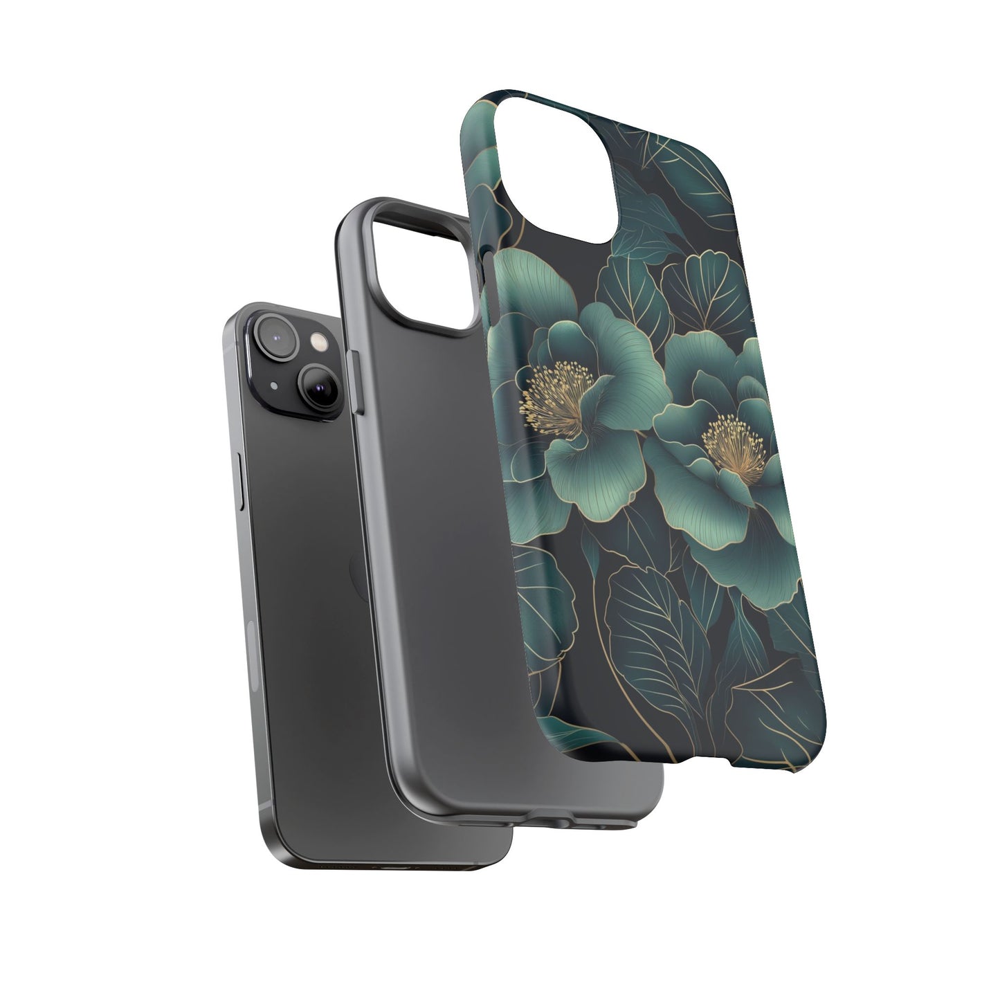 Floral Tough Case | Dual Layer Protection for iPhone, Samsung & Google Pixel