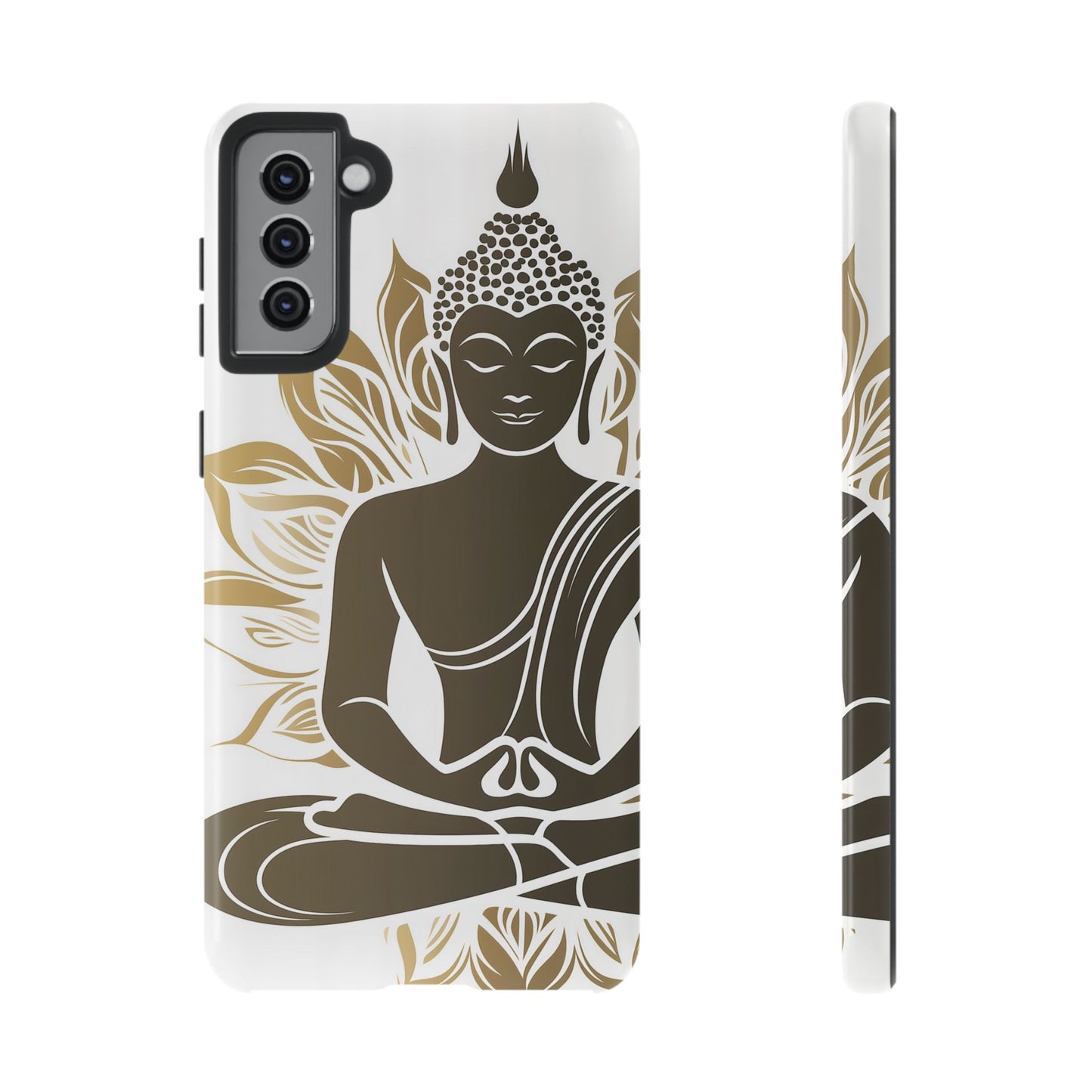 Buddha Serenity Tough Phone Case | Double-Layer Protection