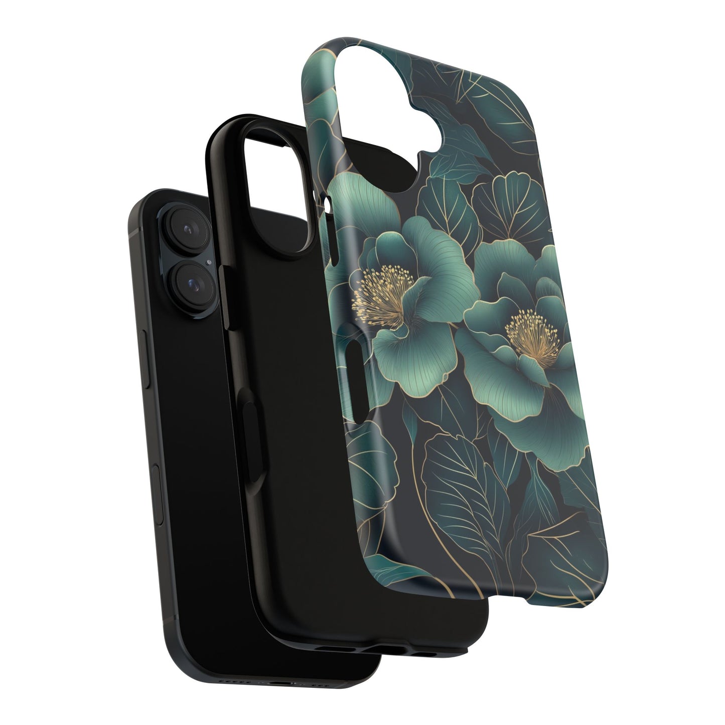 Floral Tough Case | Dual Layer Protection for iPhone, Samsung & Google Pixel