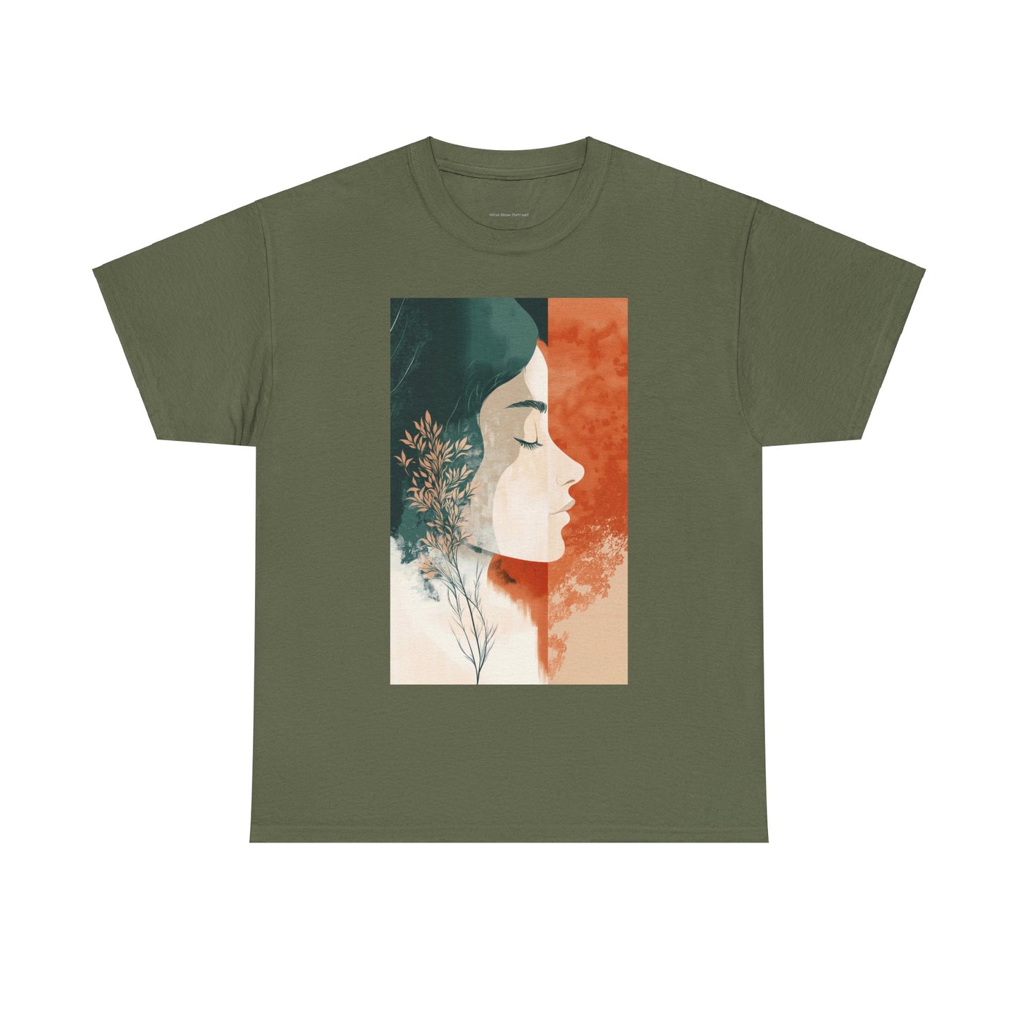 Inner Calm Unisex Heavy Cotton Tee – Zen-inspirierte Kunst für ein friedliches Leben