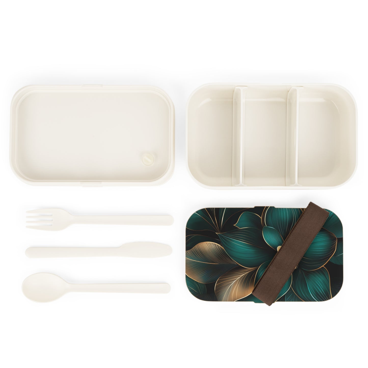 Floral Elegance Bento Lunch Box