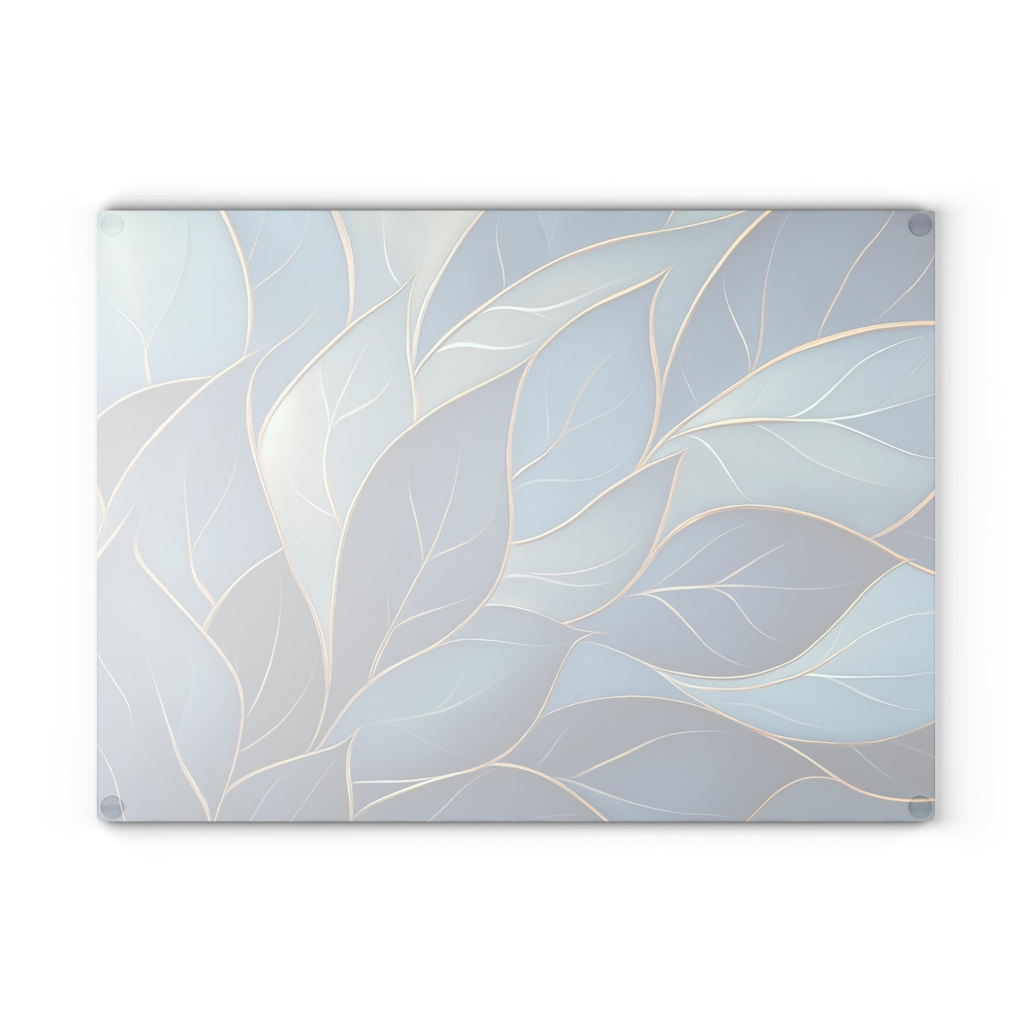 Tranquil Leaf Glass Cutting Board