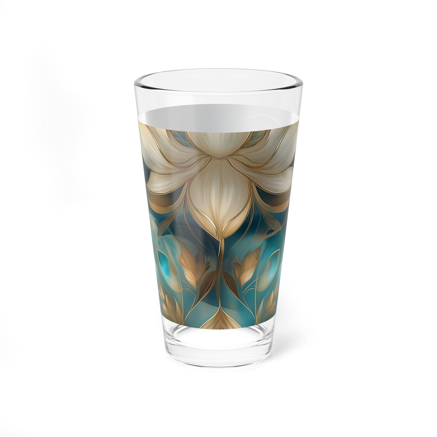 Lotus Elegance Mixglas | 16 oz | Zwei-in-Eins-Shaker und Servierglas