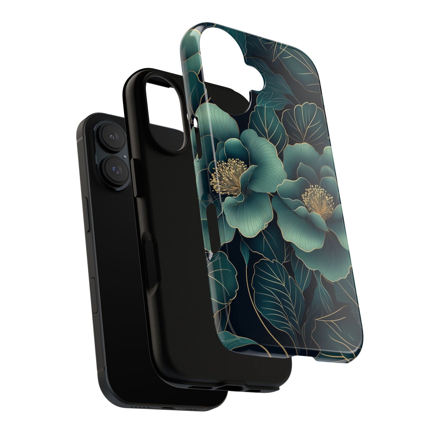 Floral Tough Case | Dual Layer Protection for iPhone, Samsung & Google Pixel