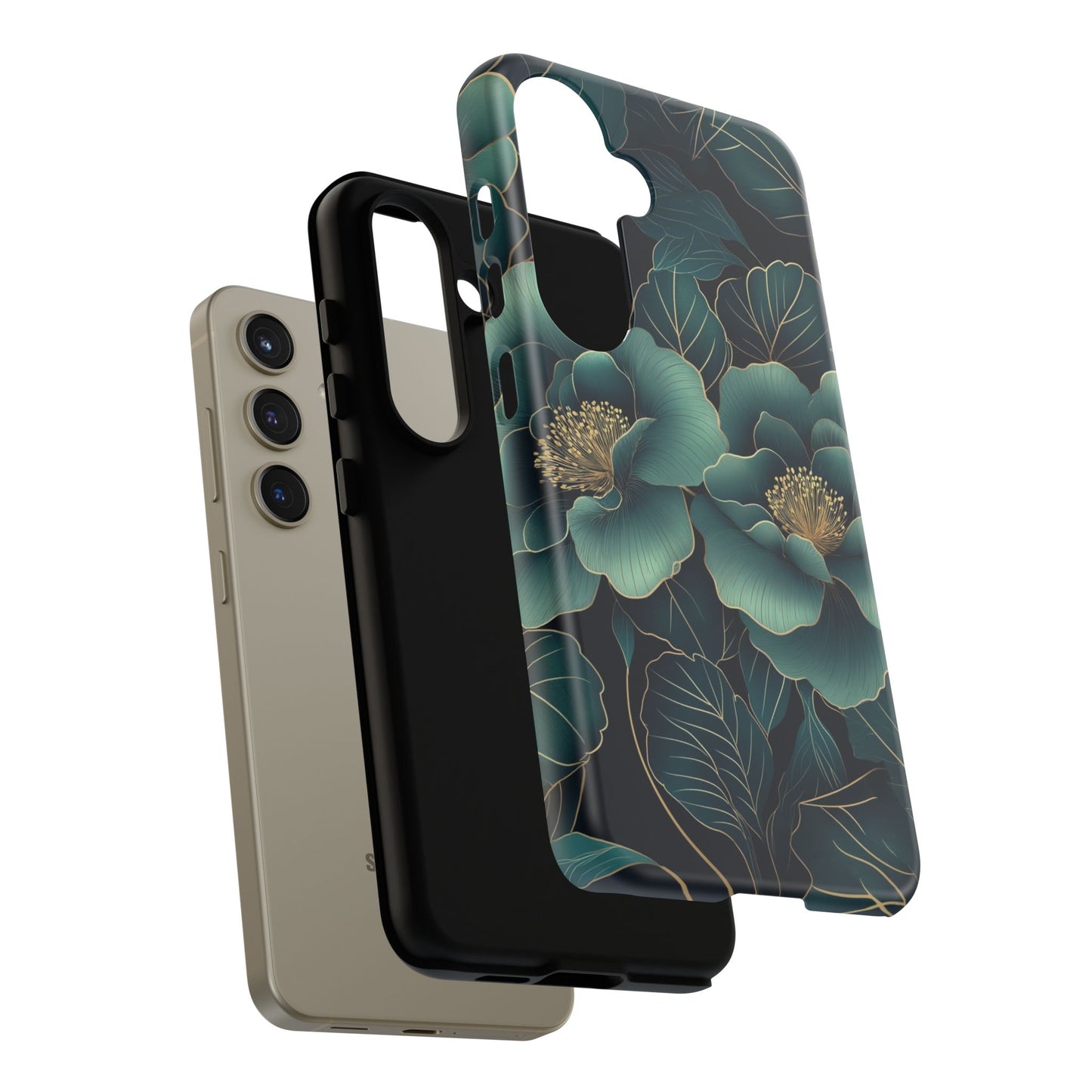 Floral Tough Case | Dual Layer Protection for iPhone, Samsung & Google Pixel