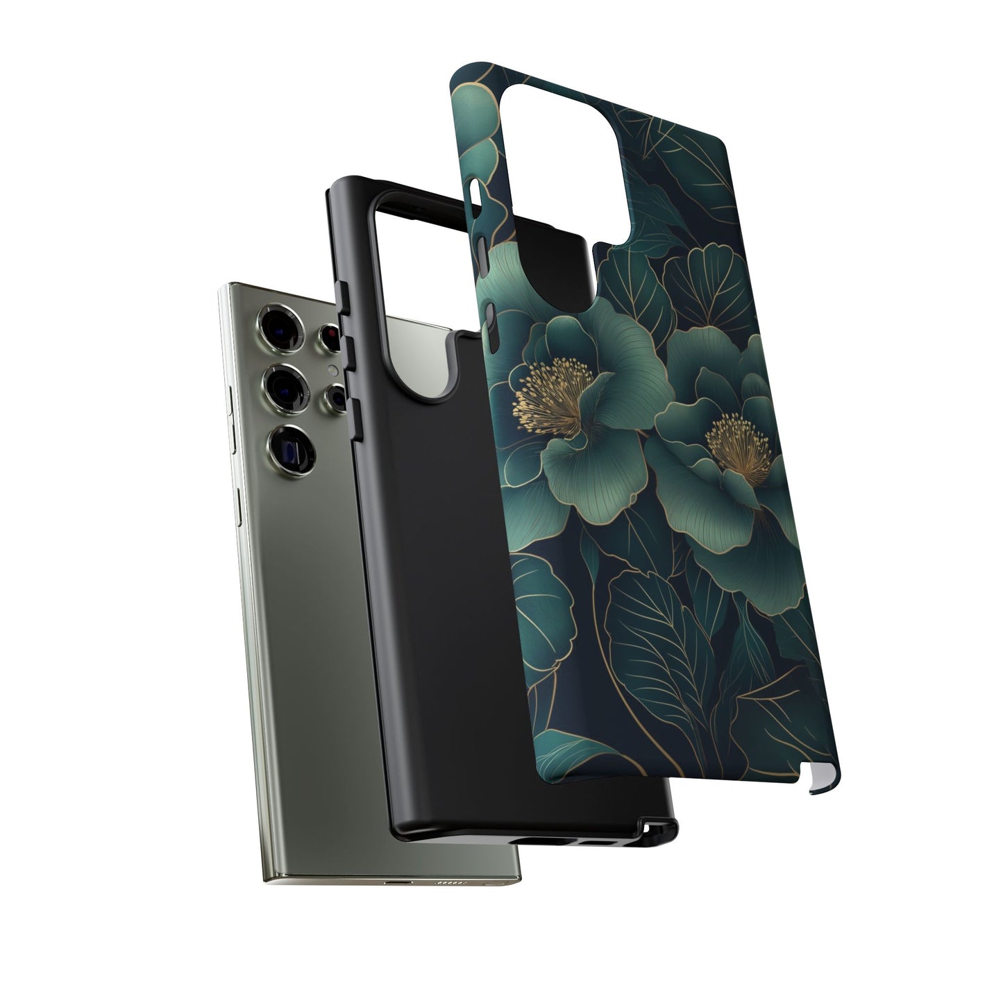 Floral Tough Case | Dual Layer Protection for iPhone, Samsung & Google Pixel