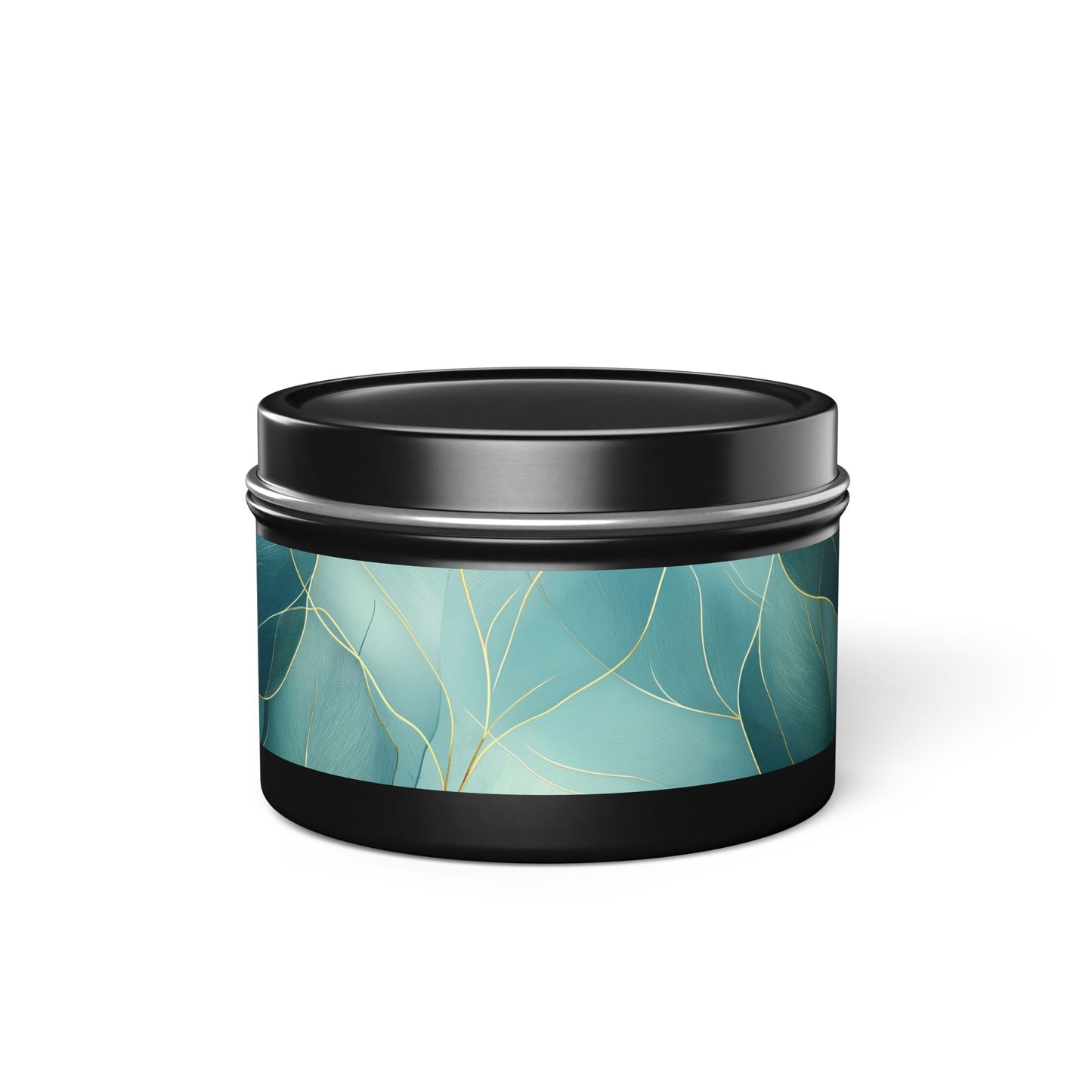 Aromatherapy Leaf Tin Candle