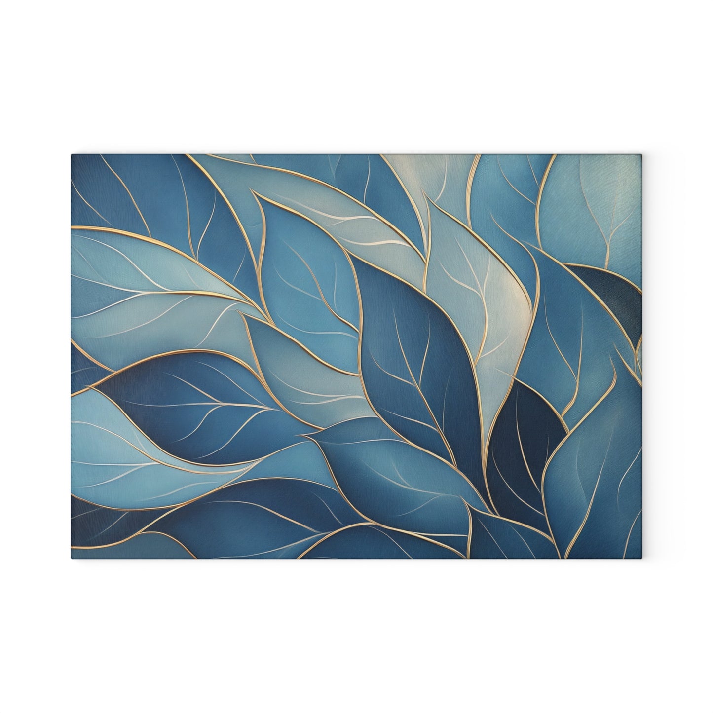 Tranquil Leaf Glass Cutting Board