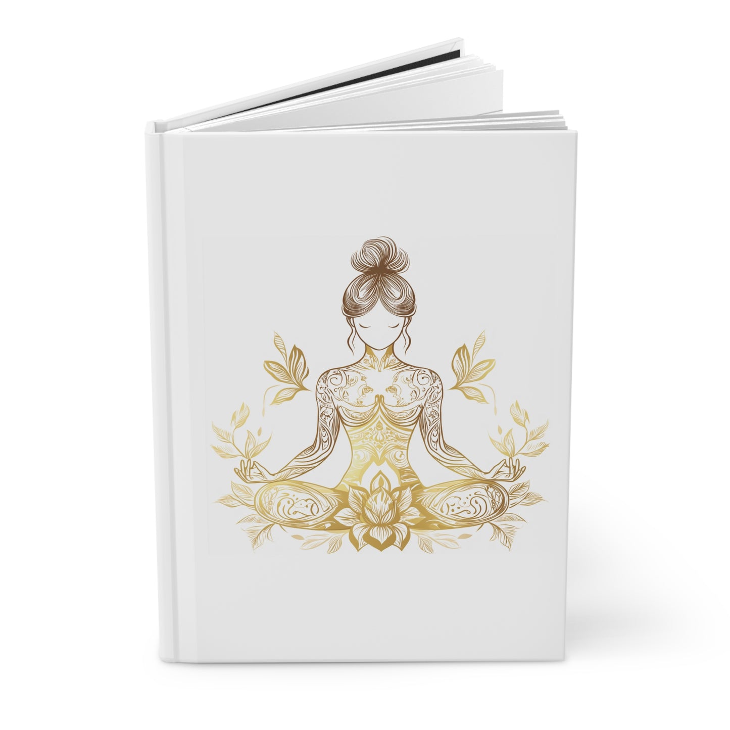 Mindful Glow Hardcover Journal | Matte Finish, Personalized Design